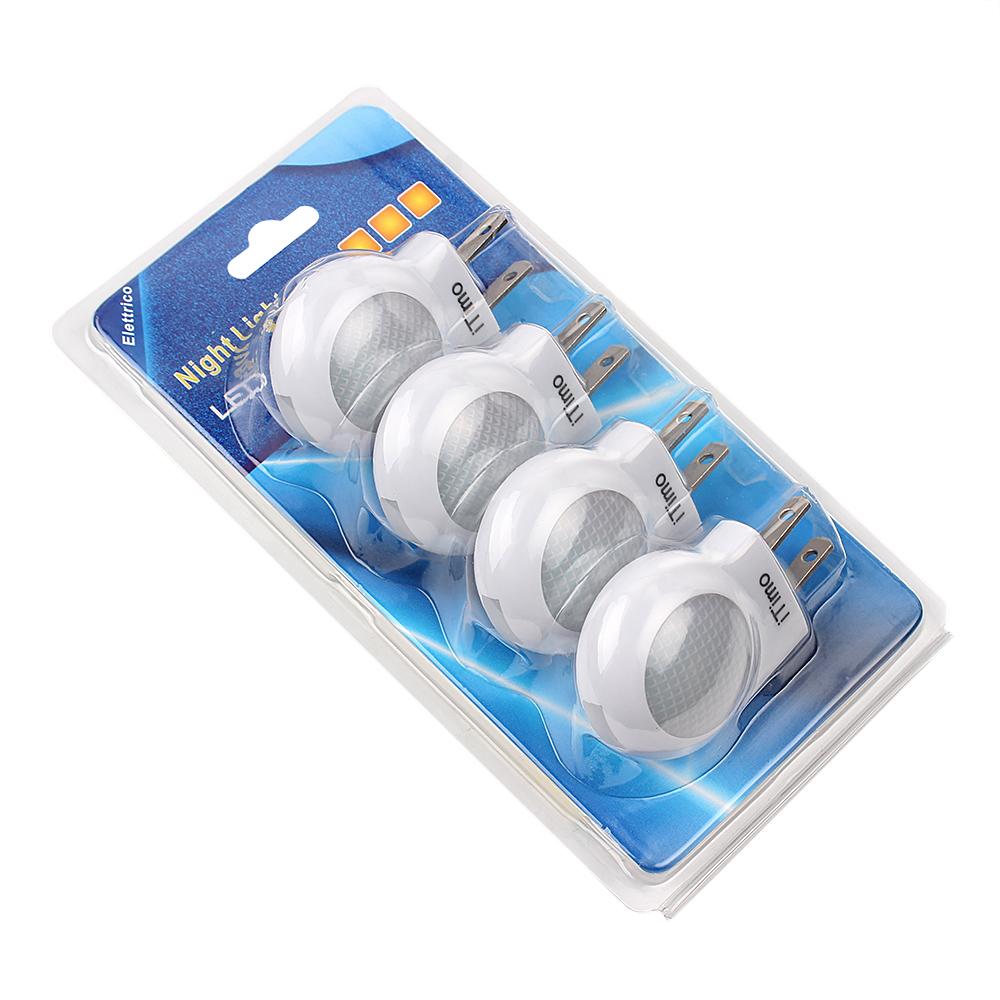 Американская вилка для детской спальни 4 шт. аварийная лампа светодиодный ночник автоматический датчик интеллектуальное управление освещением милый мини ночник AC100V - 240V атмосфера White
Американская вилка для детской спальни 4 шт. аварийная лампа светодиодный ночник автоматический датчик интеллектуальное управление освещением милый мини ночник AC100V - 240V атмосфера White