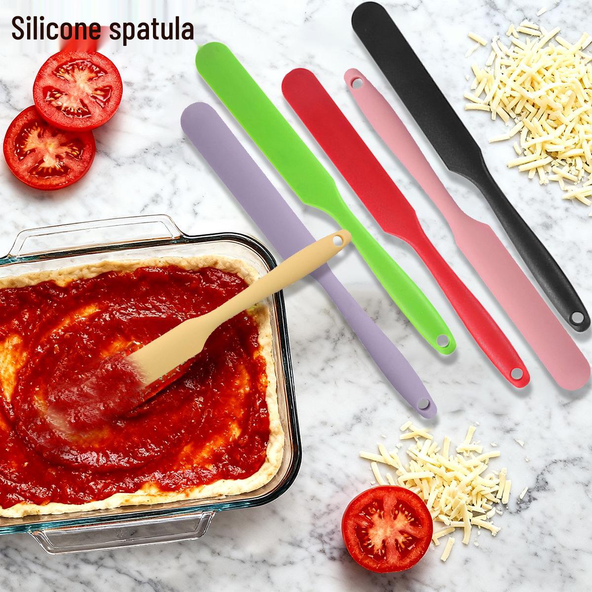 Silicone Long Strip Spatula for Baking and Cream Scraping Small (27g with ziplock bag)
Silicone Long Strip Spatula for Baking and Cream Scraping Small (27g with ziplock bag)
