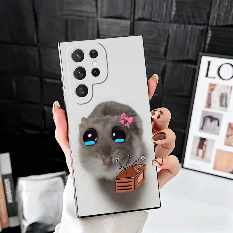 Funny Sad Hamster Meme Soft Phone Case for Samsung Galaxy S26 S25 Edge S24 Ultra S23 Plus S22 S21 FE S20 Black Cover Back Shell Samsung S26 Ultra
Funny Sad Hamster Meme Soft Phone Case for Samsung Galaxy S26 S25 Edge S24 Ultra S23 Plus S22 S21 FE S20 Black Cover Back Shell Samsung S26 Ultra
