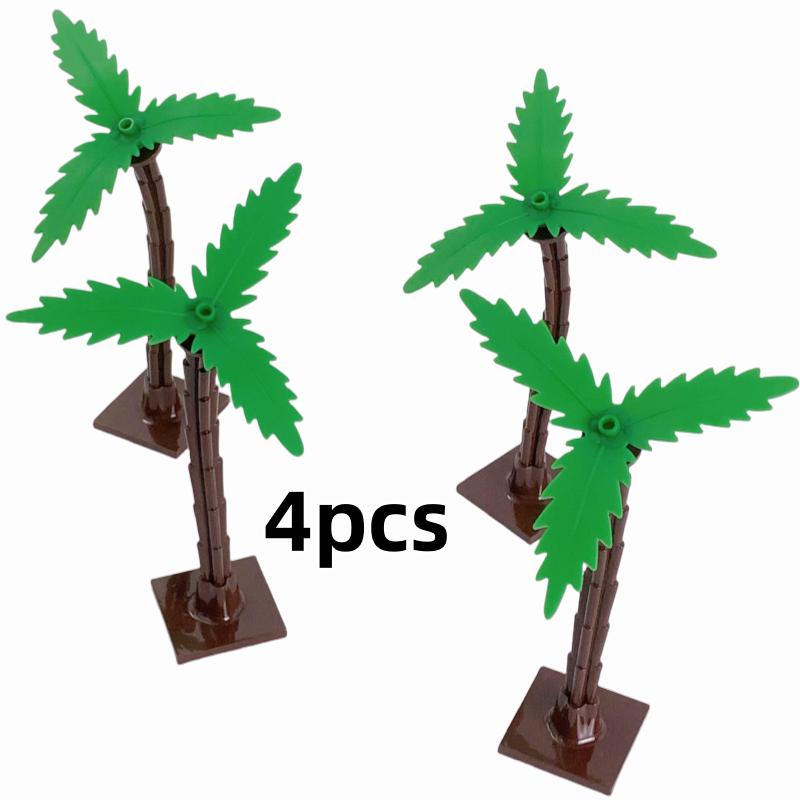 4pcs Mini Building Blocks Set Coconut Tree Farm Grass Plant Accessories Construction Toys Educational DIY Toy for Kids Birthday
4pcs Mini Building Blocks Set Coconut Tree Farm Grass Plant Accessories Construction Toys Educational DIY Toy for Kids Birthday