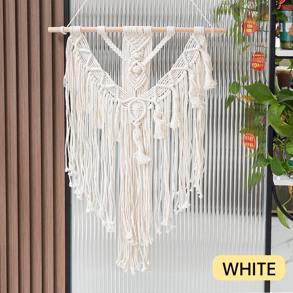 Macrame Wall Hanging Tapestry With Tassels Hand Woven Nordic Style For Living Room Bedroom House Art Decor Bohemian Room Decor белый
Macrame Wall Hanging Tapestry With Tassels Hand Woven Nordic Style For Living Room Bedroom House Art Decor Bohemian Room Decor белый