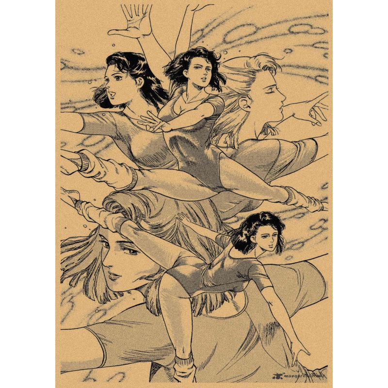 Free Shipping Tsukasa Hojo Manga Retro Kraft Paper Poster for Bar, Cafe Decoration Wall Art White card paper (non-adhesive) 30*42 cm
Free Shipping Tsukasa Hojo Manga Retro Kraft Paper Poster for Bar, Cafe Decoration Wall Art White card paper (non-adhesive) 30*42 cm