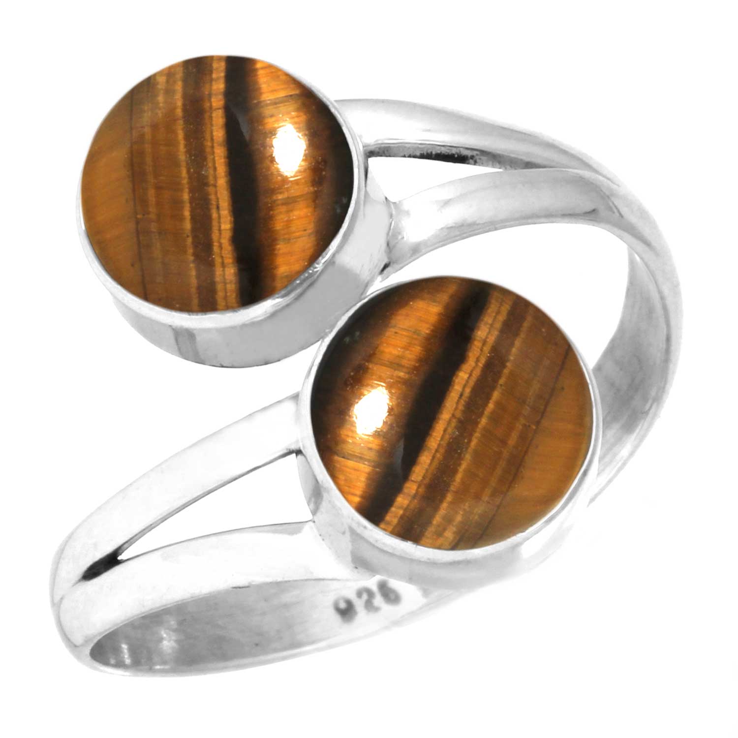 Кольцо из стерлингового серебра 925 пробы с драгоценными камнями, ювелирные изделия ручной работы, подарок на день рождения, малахит, лунный камень, розовый кварц, красный камень, дымчатый топаз, тигровый глаз 9 глаз тигра