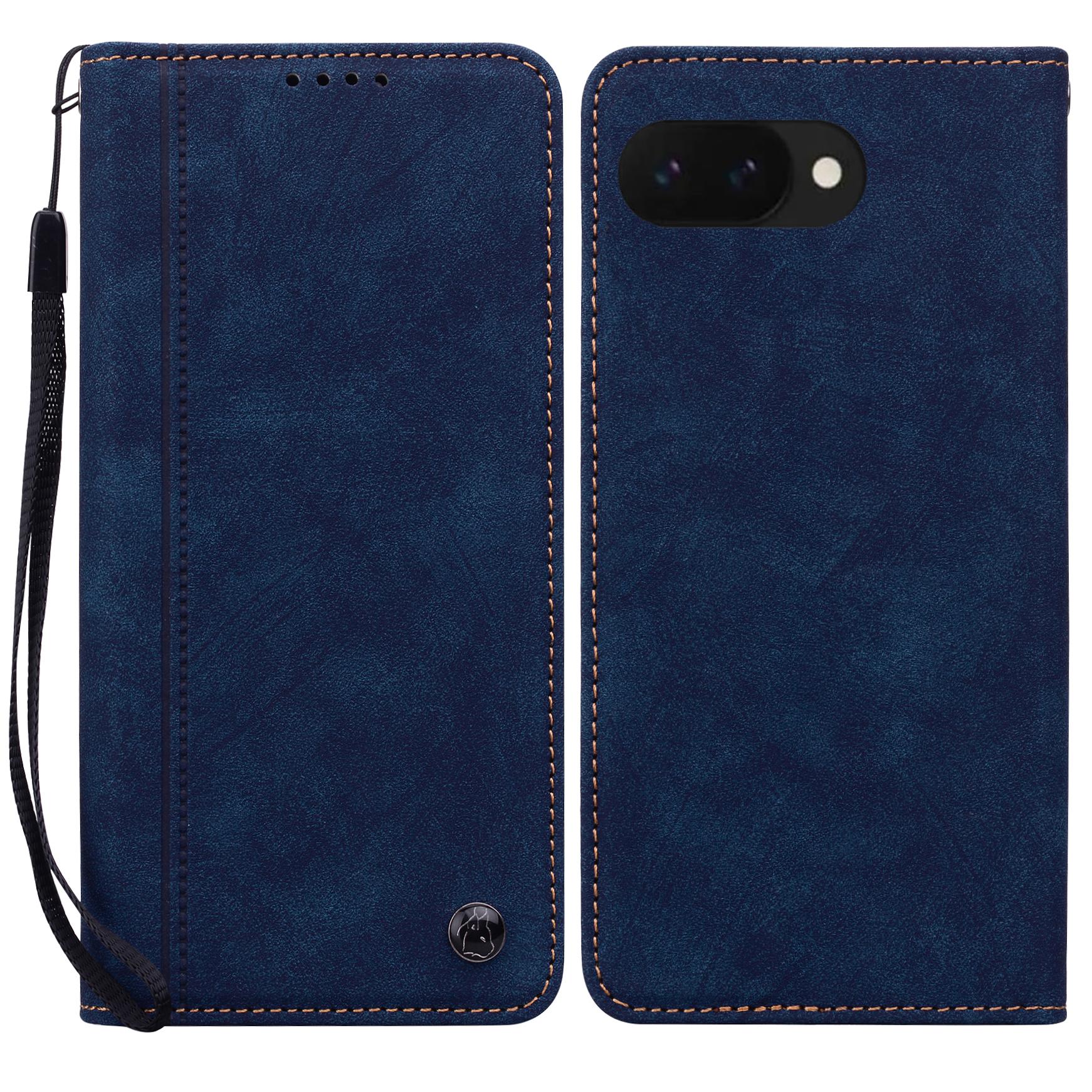 For Google Pixel 9a Case Lines Pattern Wallet Leather Phone Cover with Strap Blue
For Google Pixel 9a Case Lines Pattern Wallet Leather Phone Cover with Strap Blue