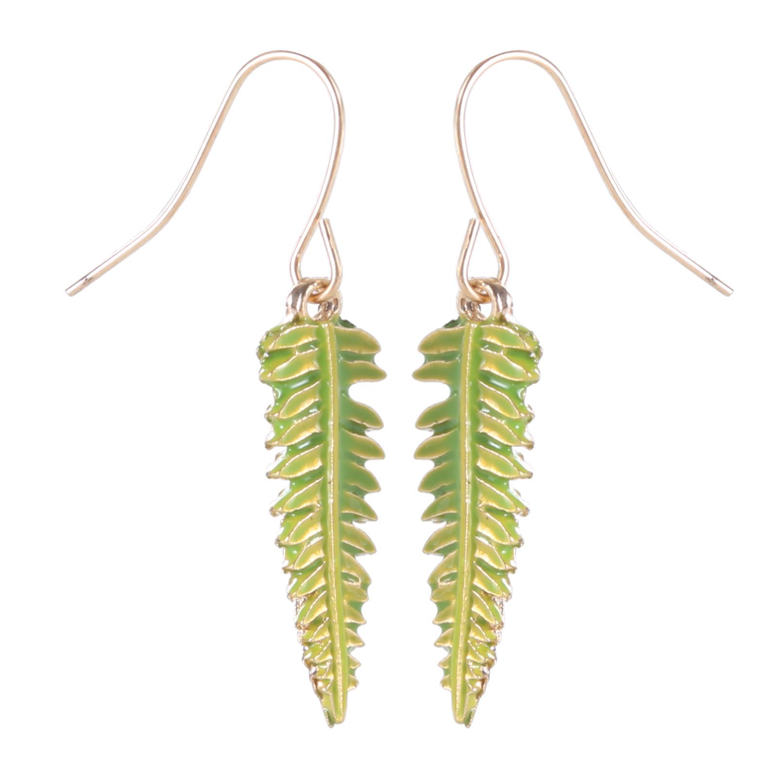 Eye Catching Earrings Bohemian Green Fern Leaf Earrings Delicate Long Fringe Dangle Earring Jewelry Gift Birthday Women 1
Eye Catching Earrings Bohemian Green Fern Leaf Earrings Delicate Long Fringe Dangle Earring Jewelry Gift Birthday Women 1