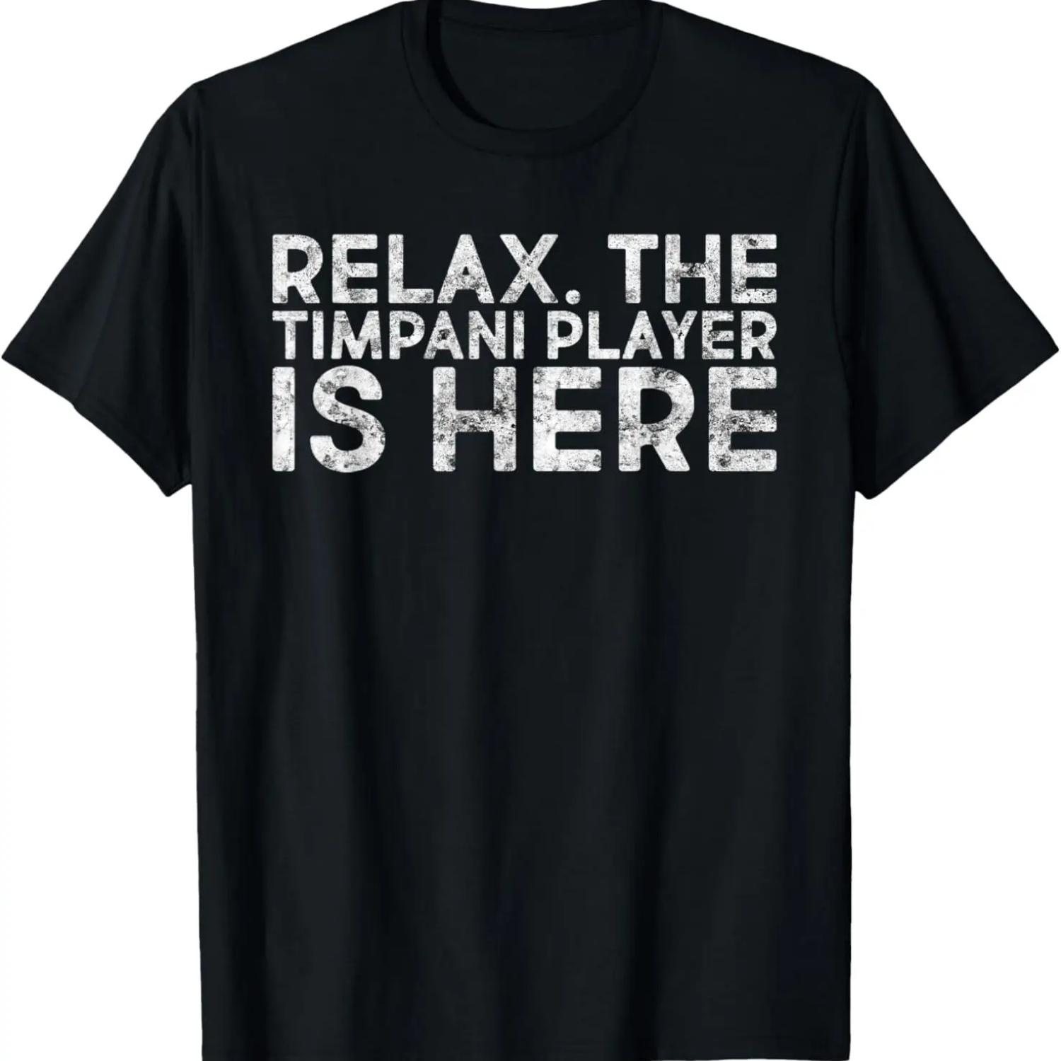 Timpani Muscial Instrument Timpani Drum kettledrums Lovers T-Shirt XXXXXL чорний
Timpani Muscial Instrument Timpani Drum kettledrums Lovers T-Shirt XXXXXL чорний