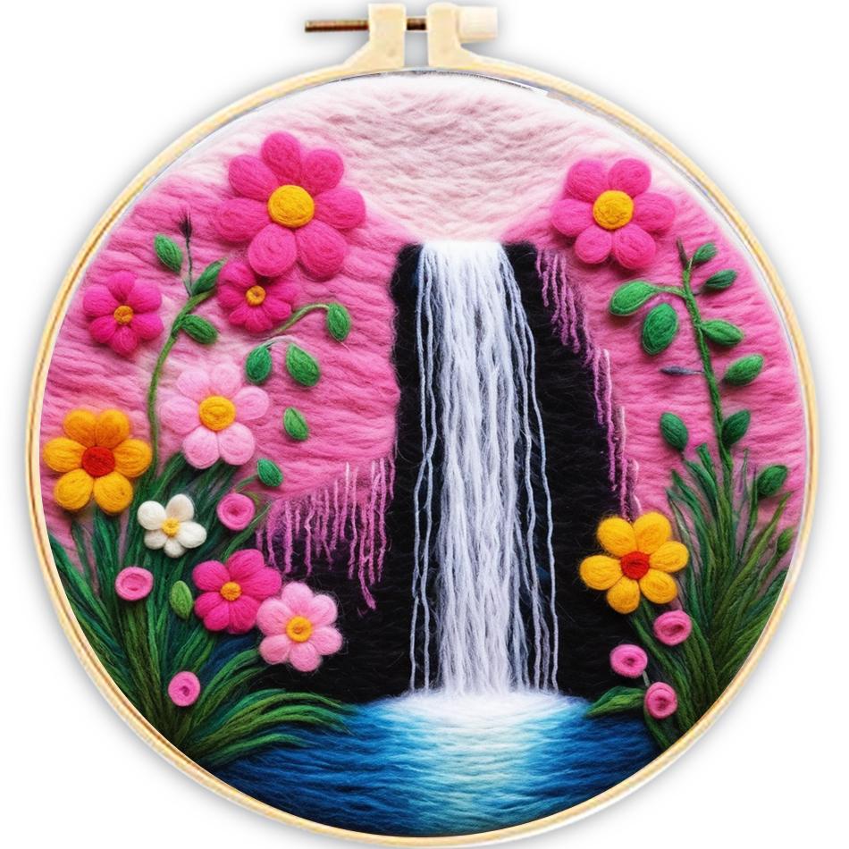 Wool Felting Painting Kit Home Decor Art Supplies Landscape Wool For Needle Felting Embroidery Kit Diy Idea Easy Crafts 20cm*20cm
Wool Felting Painting Kit Home Decor Art Supplies Landscape Wool For Needle Felting Embroidery Kit Diy Idea Easy Crafts 20cm*20cm