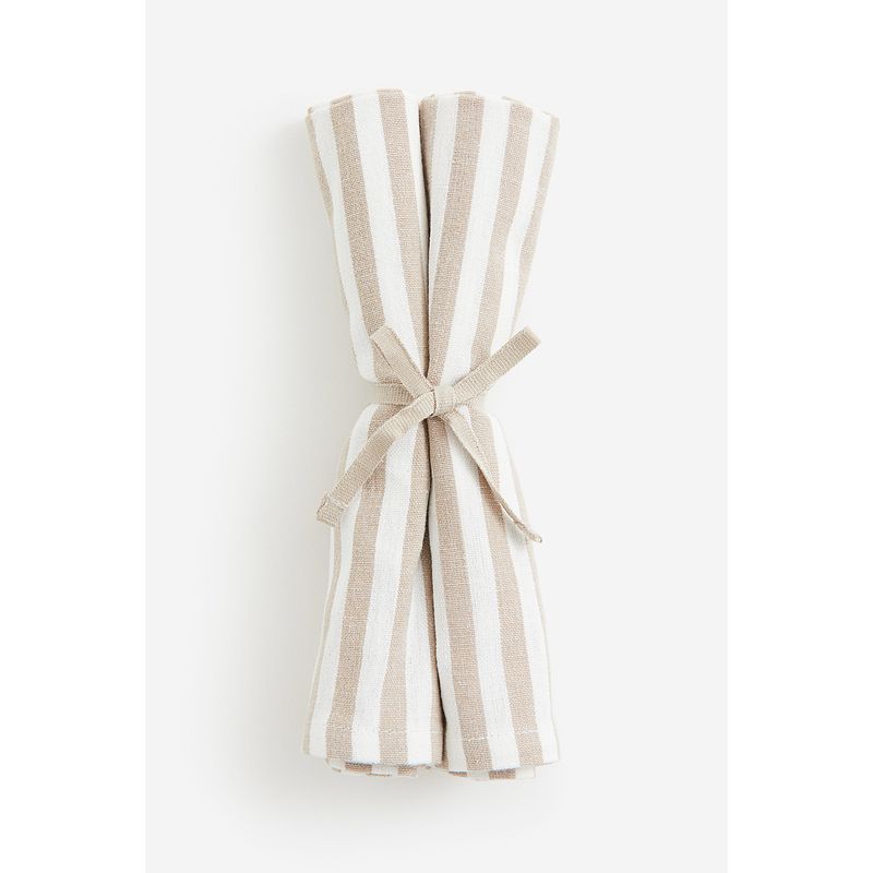 HM Home Товары для дома Нордическая простота 2 шт. Льняная смесовая салфетка 1208017 Light beige 45x45
HM Home Товары для дома Нордическая простота 2 шт. Льняная смесовая салфетка 1208017 Light beige 45x45