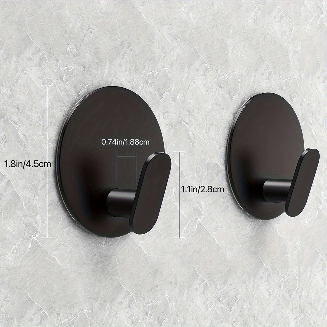 Modern Black Adhesive Wall Hooks, Towel Hangers for Bathroom & Kitchen, Durable for Robe, Clothes, Hat & Keys чорний
Modern Black Adhesive Wall Hooks, Towel Hangers for Bathroom & Kitchen, Durable for Robe, Clothes, Hat & Keys чорний