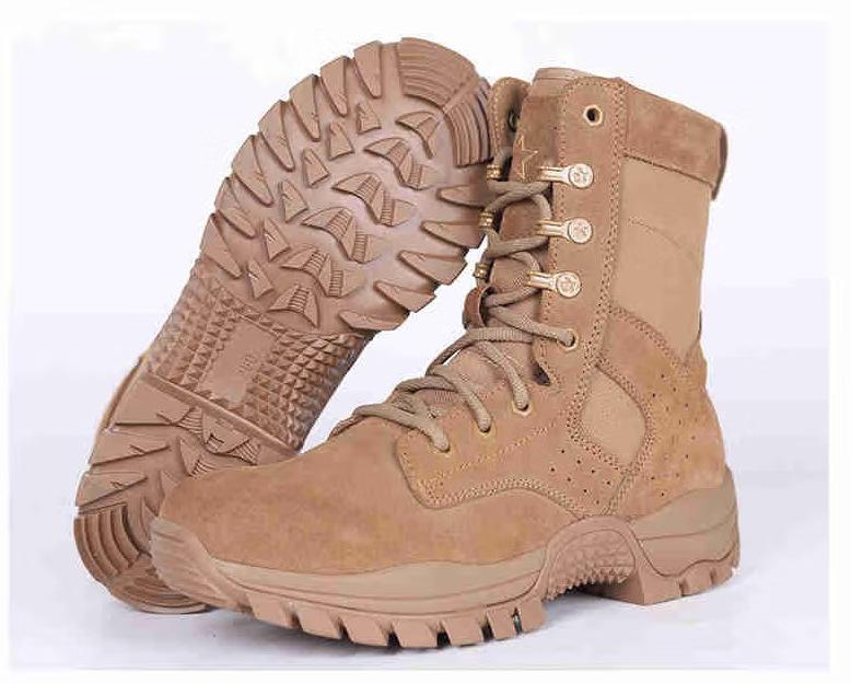 Brown Combat Men s and Women s Training Boots Wear-resistant Side Zipper Sleeve Style Outdoor Training Hiking Desert Boots 39
Brown Combat Men s and Women s Training Boots Wear-resistant Side Zipper Sleeve Style Outdoor Training Hiking Desert Boots 39