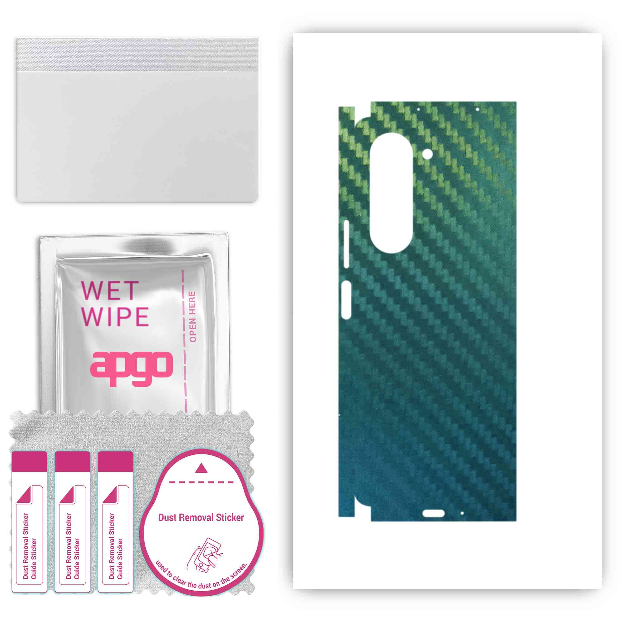 apgo Protective Skin Sticker for the back+sides compatible with Samsung W24, Full Wrap Film, Foil, Vinyl - Pattern Carbon Chameleon CAKA1
apgo Protective Skin Sticker for the back+sides compatible with Samsung W24, Full Wrap Film, Foil, Vinyl - Pattern Carbon Chameleon CAKA1