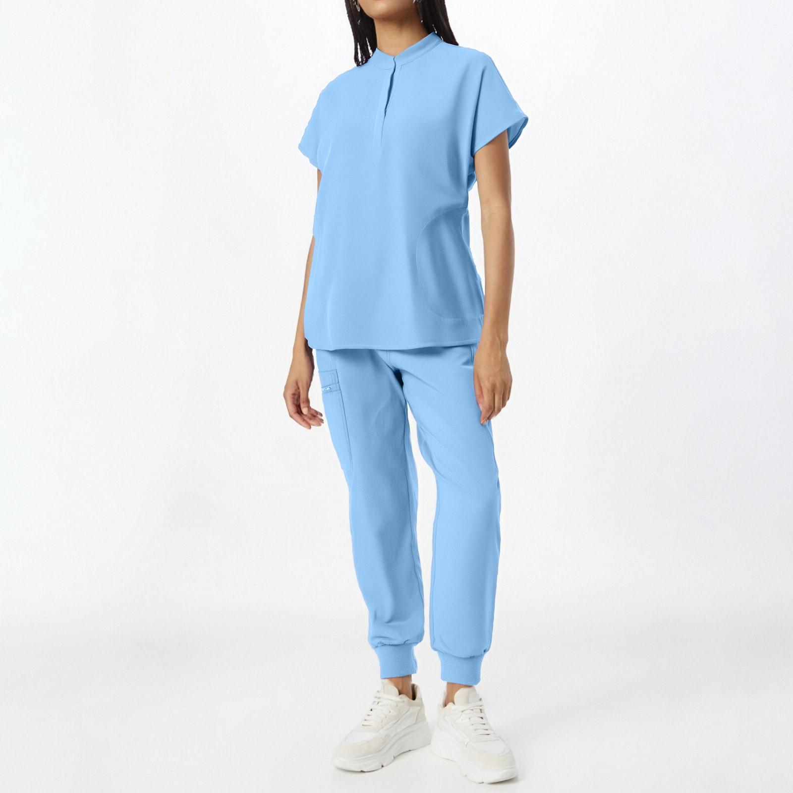 Женские однотонные брюки с короткими рукавами и карманами, брюки с завязками на ногах, комплект из двух предметов для работы L
Женские однотонные брюки с короткими рукавами и карманами, брюки с завязками на ногах, комплект из двух предметов для работы L