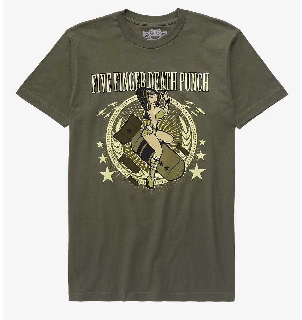 26 Rock Band Five Finger Death Punch Bombshell Tee Shirt New Unisex T-Shirt XXXXL
26 Rock Band Five Finger Death Punch Bombshell Tee Shirt New Unisex T-Shirt XXXXL