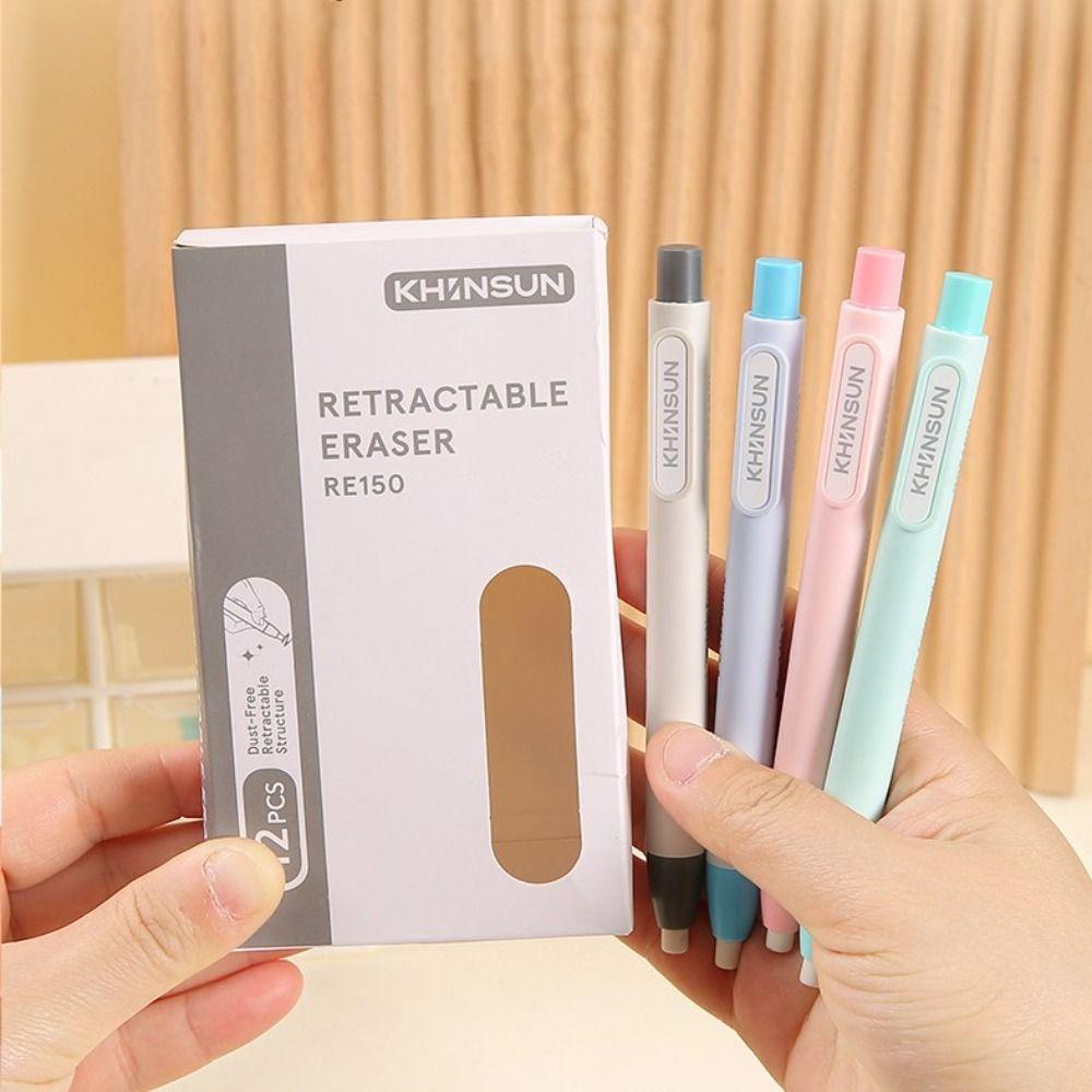 Efficient Press Pencil Eraser Writing Pencil Rubber Creative Retractable Eraser Office
Efficient Press Pencil Eraser Writing Pencil Rubber Creative Retractable Eraser Office