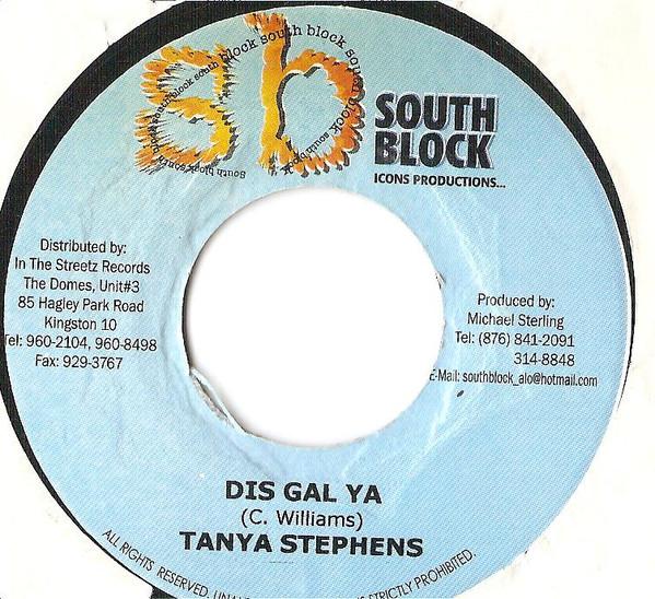 7inch Record TANYA STEPHENS / SKY TOPPA - Dis Gal Ya / Creature NONE South Block 2003 Jamaica Reggae, Ska & Dub Used
7inch Record TANYA STEPHENS / SKY TOPPA - Dis Gal Ya / Creature NONE South Block 2003 Jamaica Reggae, Ska & Dub Used