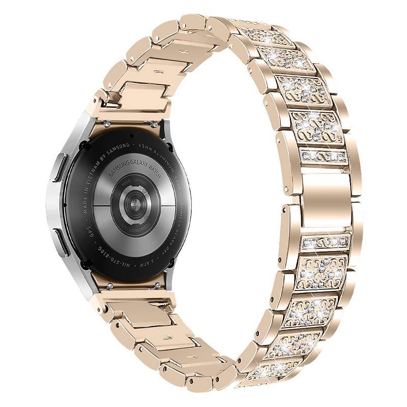 For Samsung Galaxy Watch4 Active 40mm/44mm/Watch4 Classic 42mm/46mm Watch Strap Bling Rhinestone Stainless Steel Replacement Watch Wrist Band Gold
For Samsung Galaxy Watch4 Active 40mm/44mm/Watch4 Classic 42mm/46mm Watch Strap Bling Rhinestone Stainless Steel Replacement Watch Wrist Band Gold
