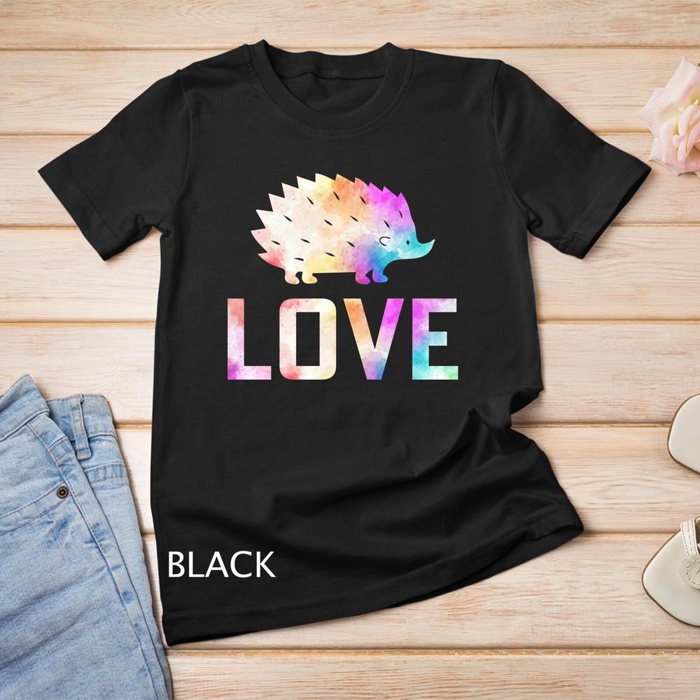 Love Hedgehog - Funny Hedgehog Lover Tie-Dye Themed Unisex T-shirt 4XL
Love Hedgehog - Funny Hedgehog Lover Tie-Dye Themed Unisex T-shirt 4XL