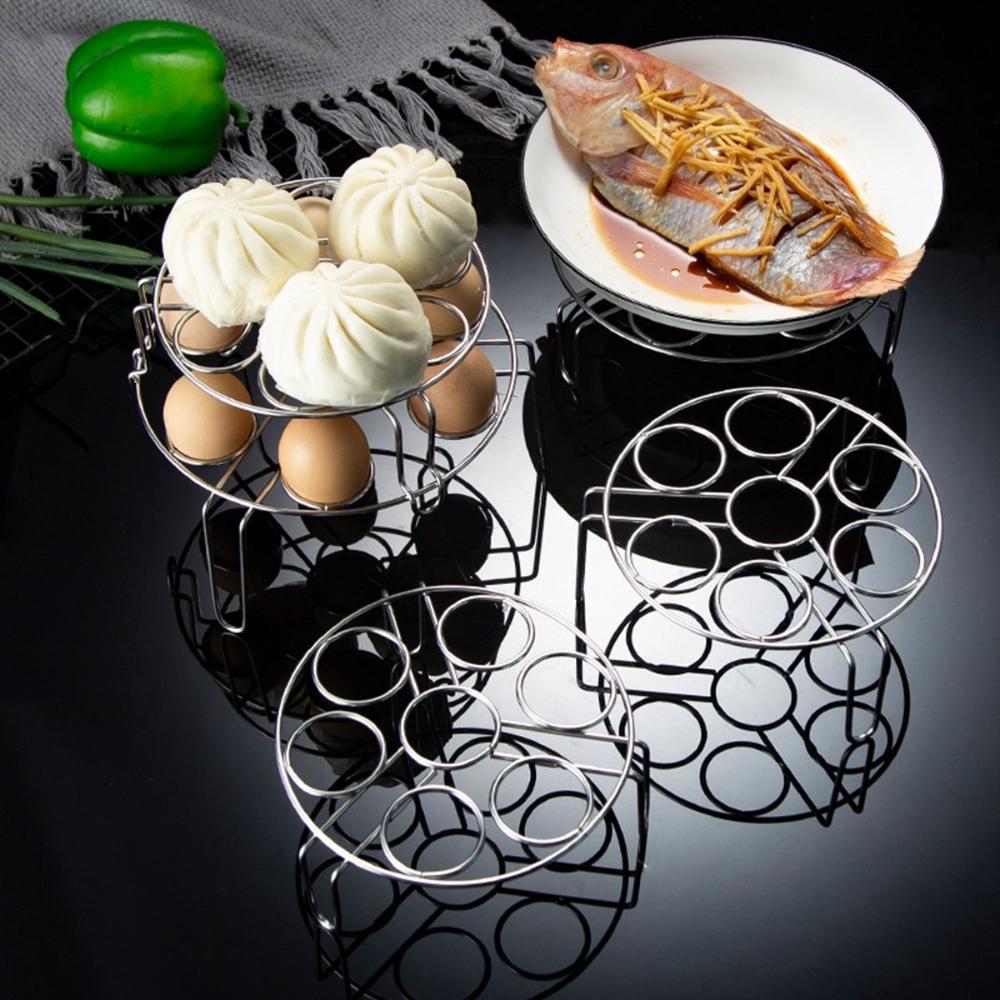 Durable Stainless Steel Heat Resistant Kitchen Steaming Tray Trivet Stand Holder Egg Steamer Rack L
Durable Stainless Steel Heat Resistant Kitchen Steaming Tray Trivet Stand Holder Egg Steamer Rack L