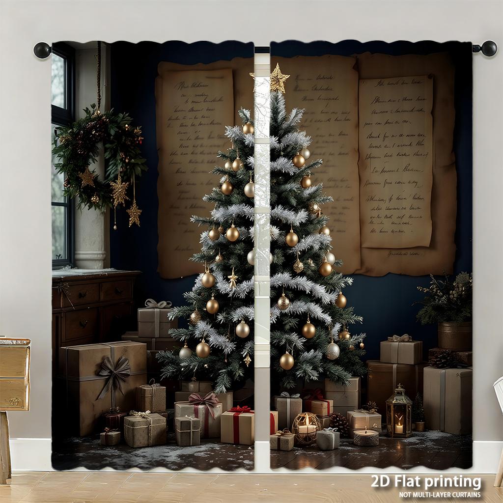 Piece Set High Definition Digital Printed Curtainswintersnowredchristmasballsdecorationstylehome Decoration Style Curtain Polyester W100*H130(CM)-Rod Pocket&2PCS
Piece Set High Definition Digital Printed Curtainswintersnowredchristmasballsdecorationstylehome Decoration Style Curtain Polyester W100*H130(CM)-Rod Pocket&2PCS