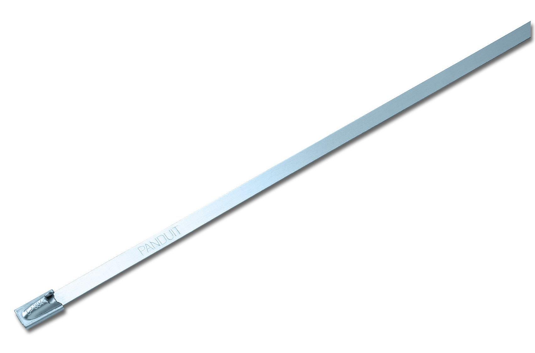 Panduit MLT2.7S-CP Pan-Steel Self-Locking Cable Tie, General Purpose, Standard Cross Section, AISI 304 Stainless Steel, 2.7 Max Bundle Diameter, 0.50
Panduit MLT2.7S-CP Pan-Steel Self-Locking Cable Tie, General Purpose, Standard Cross Section, AISI 304 Stainless Steel, 2.7 Max Bundle Diameter, 0.50