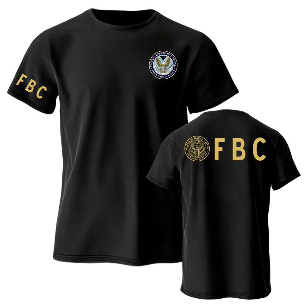 FBC Federal Bureau of Control Tee Summer Short Sleeve Cotton T-shirt O-neck Fashion Casual Male Tshirts Streetwear Graphic Tops XXL
FBC Federal Bureau of Control Tee Summer Short Sleeve Cotton T-shirt O-neck Fashion Casual Male Tshirts Streetwear Graphic Tops XXL