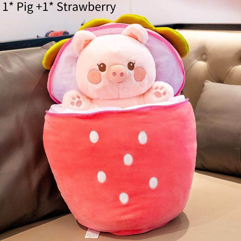 Pig Rabbit Strawberry Throw Pillow Sofa Living Room Office Sleeping Girl Gift Pig,30cm/11.81in
Pig Rabbit Strawberry Throw Pillow Sofa Living Room Office Sleeping Girl Gift Pig,30cm/11.81in