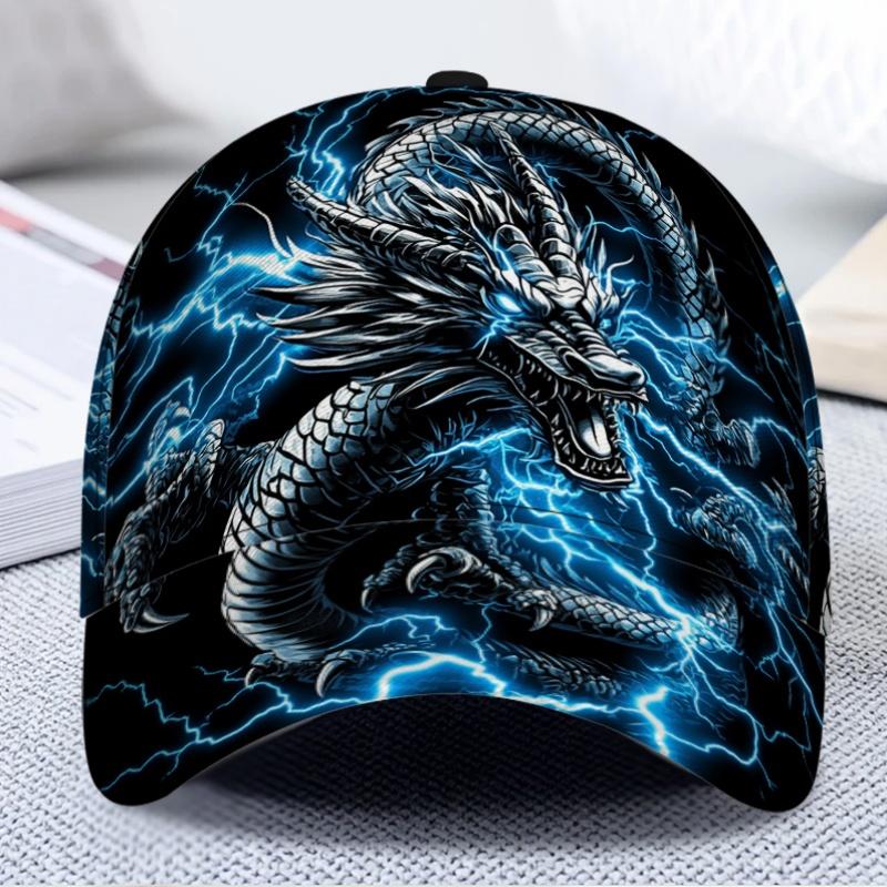 Dragon with Electric Lightning Print Classic Baseball Cap Great for Urban Scenes Daily Street Styling Fashionable Everyday
Dragon with Electric Lightning Print Classic Baseball Cap Great for Urban Scenes Daily Street Styling Fashionable Everyday