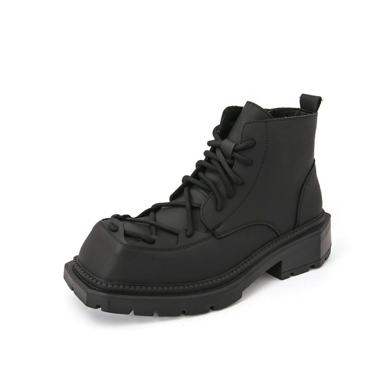 Мода Модный бренд Круглый носок Толстая подошва Нескользящие Уличные ботинки Осень Мужские Удобные На шнуровке Боковая молния Высокий верх Кожаная обувь 44 чёрный
Мода Модный бренд Круглый носок Толстая подошва Нескользящие Уличные ботинки Осень Мужские Удобные На шнуровке Боковая молния Высокий верх Кожаная обувь 44 чёрный