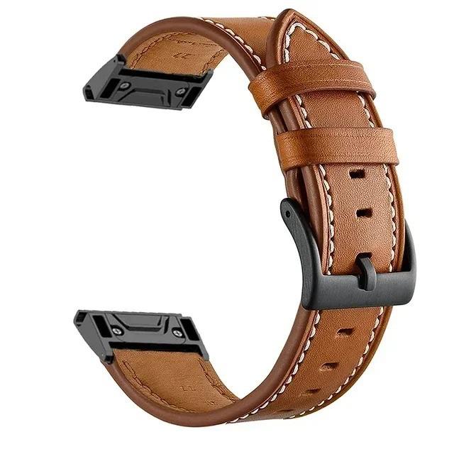 Совместимый кожаный ремешок для часов с быстросъемным креплением для Garmin Fenix 8/7X/7 Pro/6X/965/Epix 22mm Quick Release
Совместимый кожаный ремешок для часов с быстросъемным креплением для Garmin Fenix 8/7X/7 Pro/6X/965/Epix 22mm Quick Release