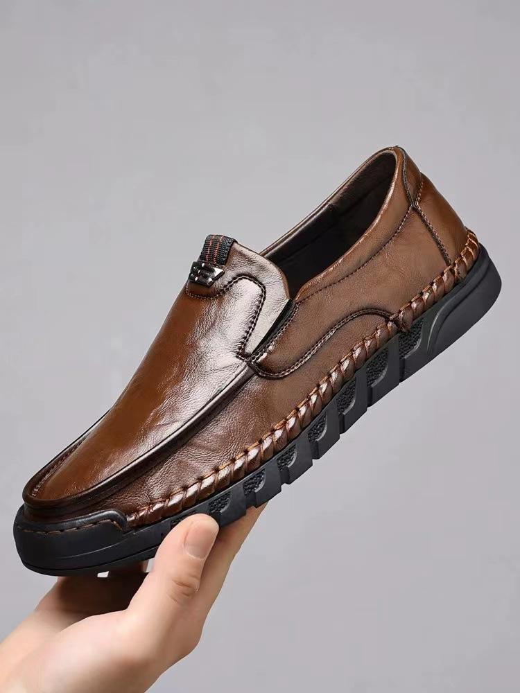 Spring popular new products non-slip soft sole pedal business casual leather shoes men s breathable fashion trend versatile leather shoes 39 коричневый
Spring popular new products non-slip soft sole pedal business casual leather shoes men s breathable fashion trend versatile leather shoes 39 коричневый