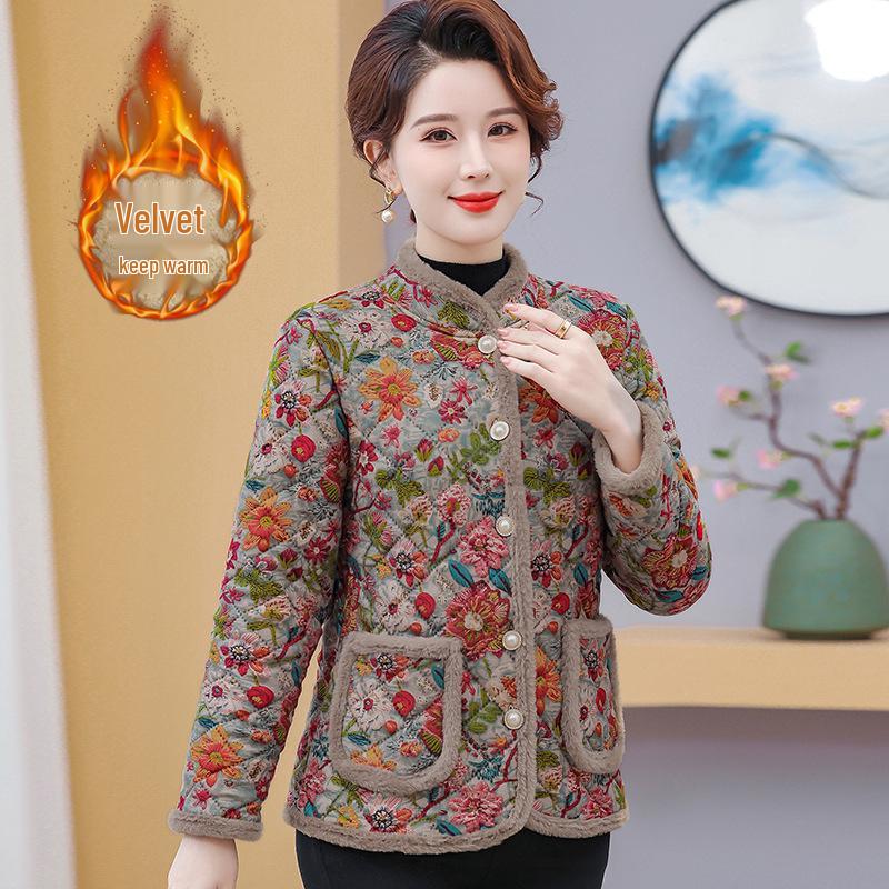 Winter Fashion Cotton Coat for Middle-Aged and Elderly Mothers, Plus Velvet Warmth, Slimming Style 4XL (135-145 lbs)
Winter Fashion Cotton Coat for Middle-Aged and Elderly Mothers, Plus Velvet Warmth, Slimming Style 4XL (135-145 lbs)