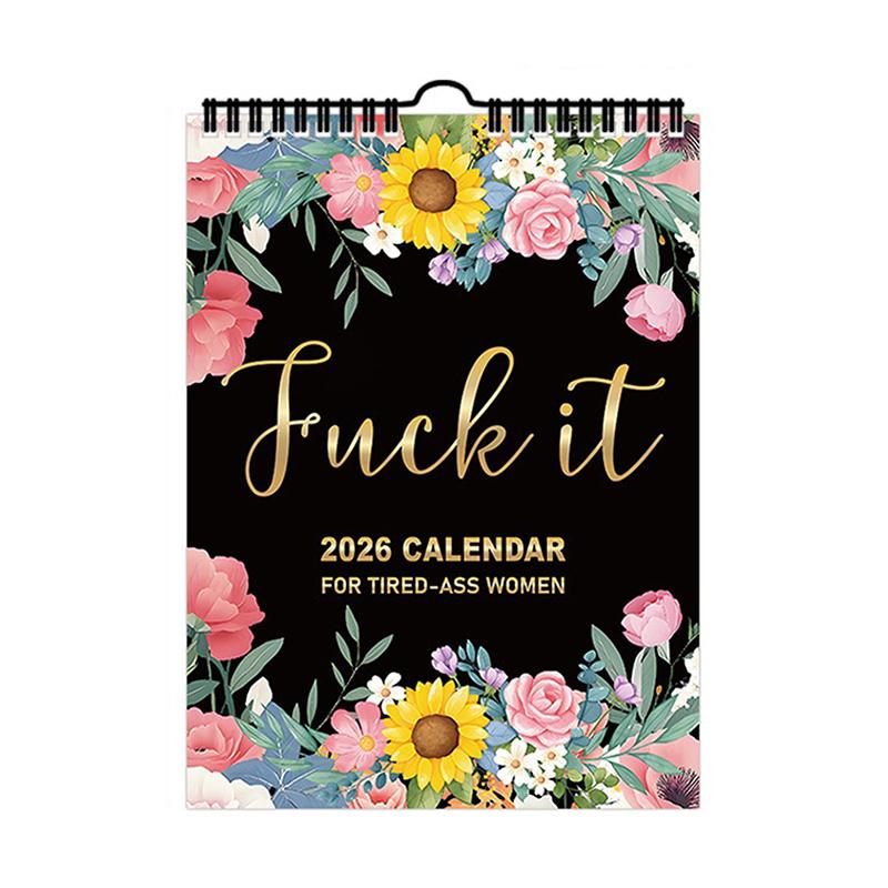 Настенный календарь на 2026 год для уставших женщин, смешной календарь на 2026 год, месячный календарь с крючком, подарок-прикол для женщин
Настенный календарь на 2026 год для уставших женщин, смешной календарь на 2026 год, месячный календарь с крючком, подарок-прикол для женщин