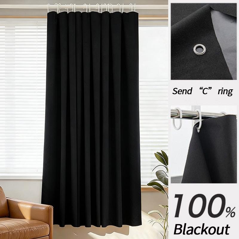 Blackout Curtain Window Drapes Sunshade No Punching Insulation Sunshade Curtain Thickened Curtains for Living Room Bedroom 70x100 cm
Blackout Curtain Window Drapes Sunshade No Punching Insulation Sunshade Curtain Thickened Curtains for Living Room Bedroom 70x100 cm