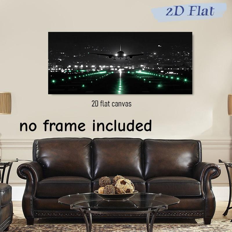 1pc Modern minimalist runway night view canvas painting living room bedroom study office decoration painting frameless hanging p (as the picture,50x100cm No Frame)
1pc Modern minimalist runway night view canvas painting living room bedroom study office decoration painting frameless hanging p (as the picture,50x100cm No Frame)