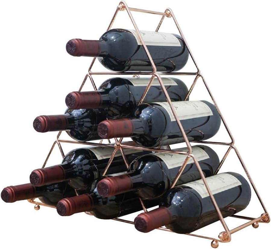 Anberotta N-W57 Wine Rack, Wine Holder, Holds 9 Bottles of Wine or Champagne, Storage Case, Stand, Interior Decor
Anberotta N-W57 Wine Rack, Wine Holder, Holds 9 Bottles of Wine or Champagne, Storage Case, Stand, Interior Decor