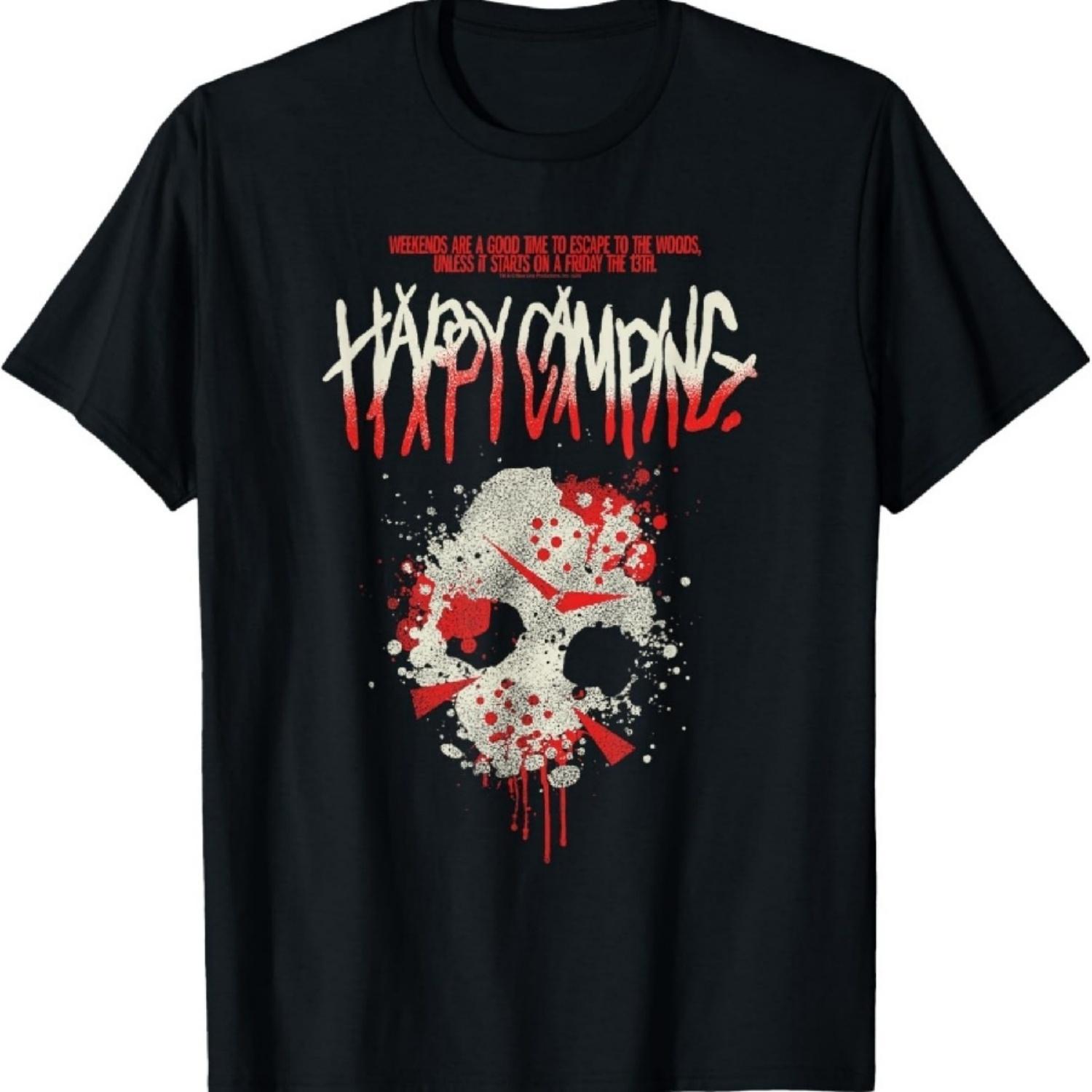Ripple Junction x Friday the 13th Happy Camping Jason Mask T-Shirt XXXXXL чорний
Ripple Junction x Friday the 13th Happy Camping Jason Mask T-Shirt XXXXXL чорний