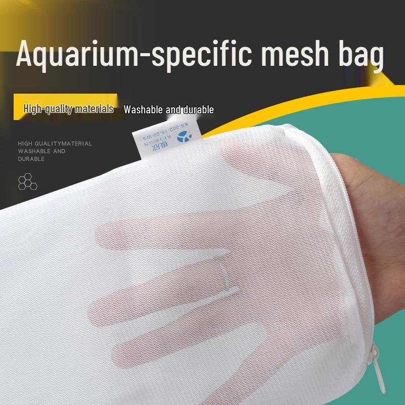 Longxiang Palace 100 Mesh High-Density Zippered Fish Tank Filter Bag, 2mm Small Mesh 2mm Mesh Small 15x20cm 2pcs
Longxiang Palace 100 Mesh High-Density Zippered Fish Tank Filter Bag, 2mm Small Mesh 2mm Mesh Small 15x20cm 2pcs