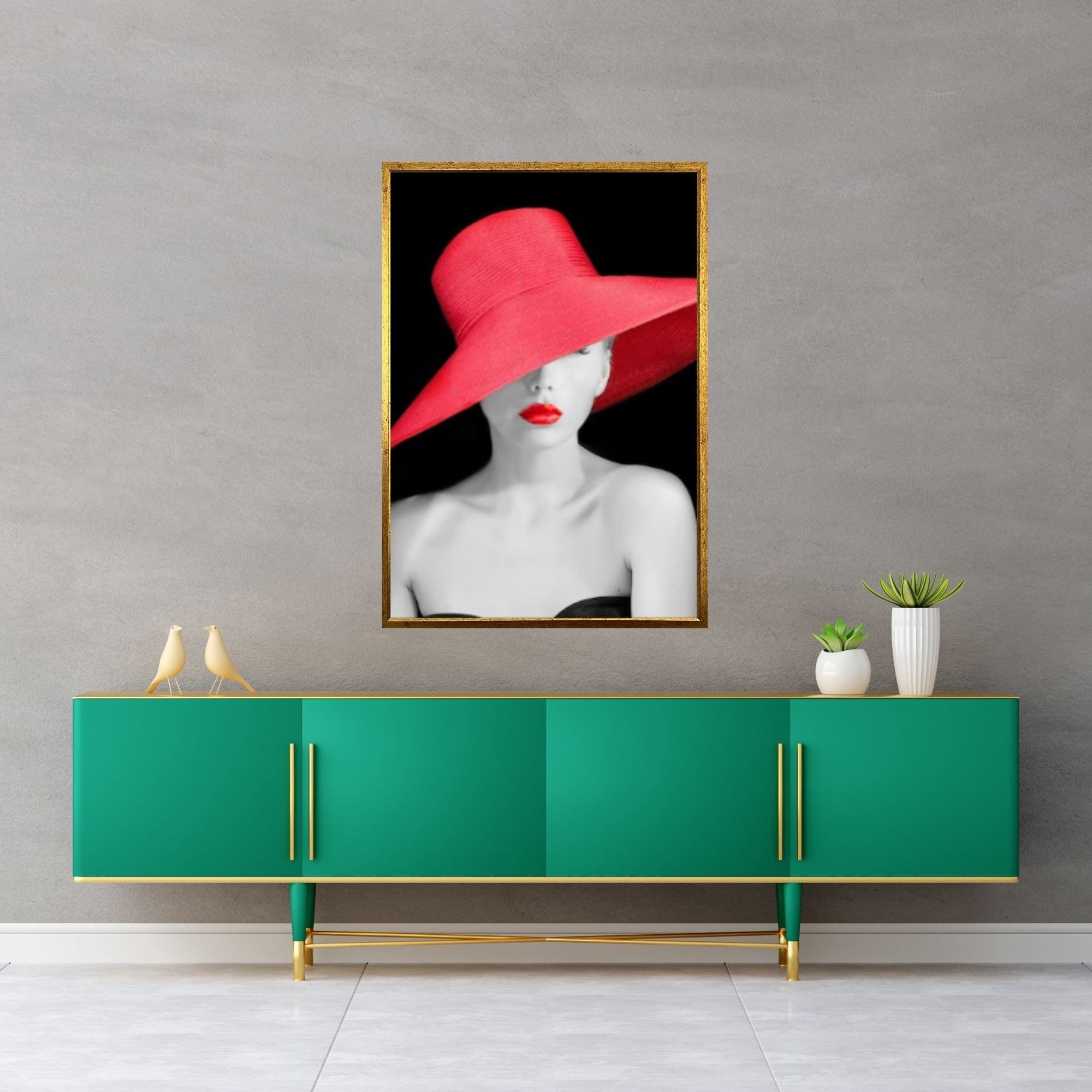 Woman with Red Hat Canvas, Home Decor Ready To Hang, Wall Art Canvas Design No Frame 21*30cm No Frame
Woman with Red Hat Canvas, Home Decor Ready To Hang, Wall Art Canvas Design No Frame 21*30cm No Frame