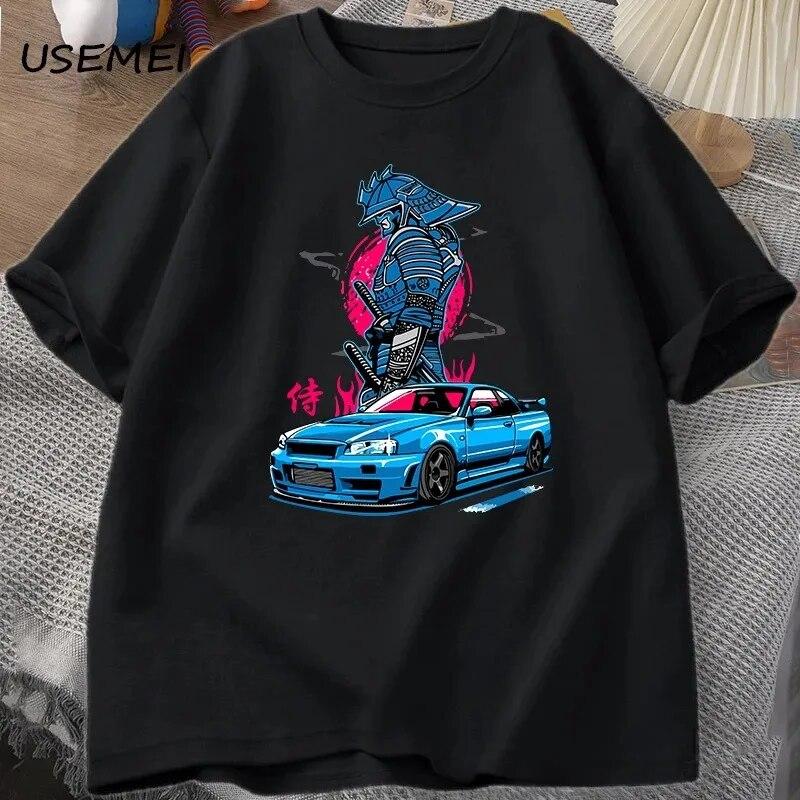 Летняя футболка Jdm Anime Initial D Drift с японским автомобилем Nissan Skyline R34, хлопковая футболка унисекс с короткими рукавами, уличная футболка с графикой
Летняя футболка Jdm Anime Initial D Drift с японским автомобилем Nissan Skyline R34, хлопковая футболка унисекс с короткими рукавами, уличная футболка с графикой