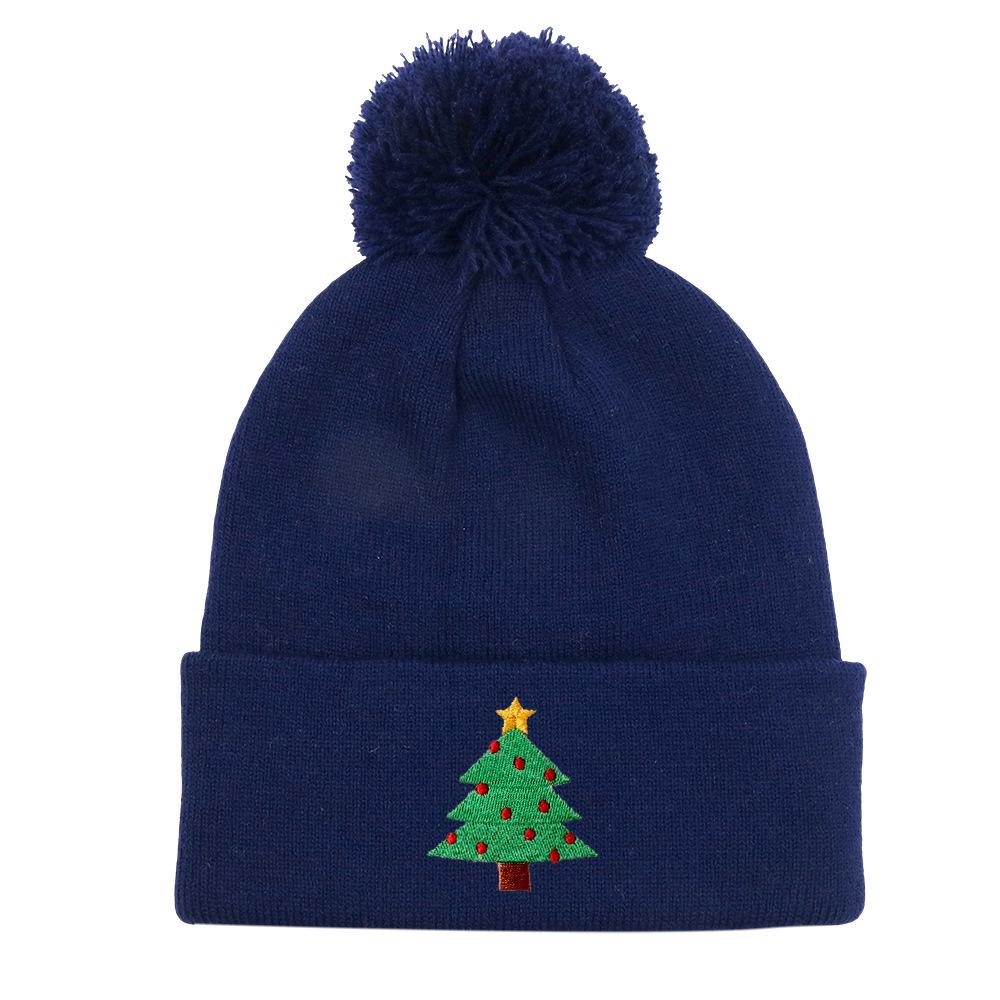 Women s European & American Christmas Tree Knit Hat - Warm Wool Embroidered Pullover for Autumn & Winter M (56-58cm) темно-синього кольору
Women s European & American Christmas Tree Knit Hat - Warm Wool Embroidered Pullover for Autumn & Winter M (56-58cm) темно-синього кольору