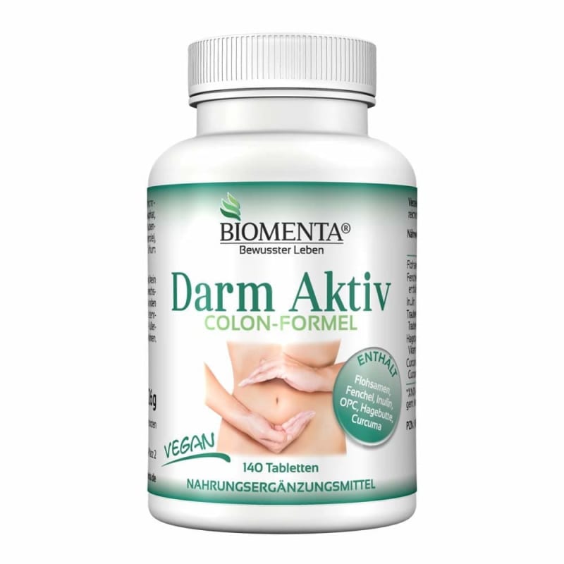 BIOMENTA Кишківник Актив 140 Таблеток
BIOMENTA Кишківник Актив 140 Таблеток