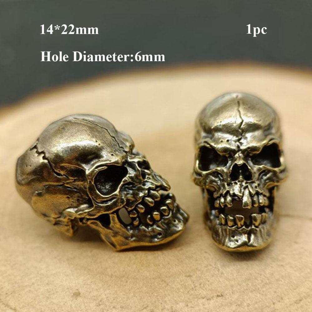 DIY Ювелірні вироби Аксесуари Ретро Голова черепа Кулон Шарми Paracord Bead EDC Outdoor Tool 3
DIY Ювелірні вироби Аксесуари Ретро Голова черепа Кулон Шарми Paracord Bead EDC Outdoor Tool 3