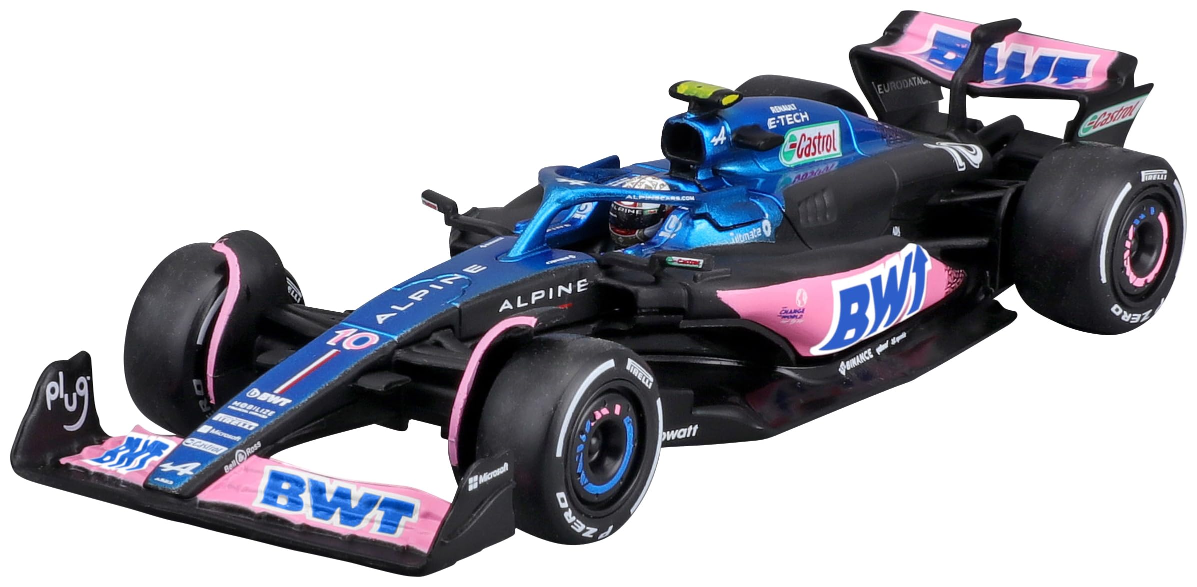 Bburago BWT Alpine F1 Team A523 Gasly с фигуркой водителя, готовый продукт 1/43 (2023) №10 С.
Bburago BWT Alpine F1 Team A523 Gasly с фигуркой водителя, готовый продукт 1/43 (2023) №10 С.