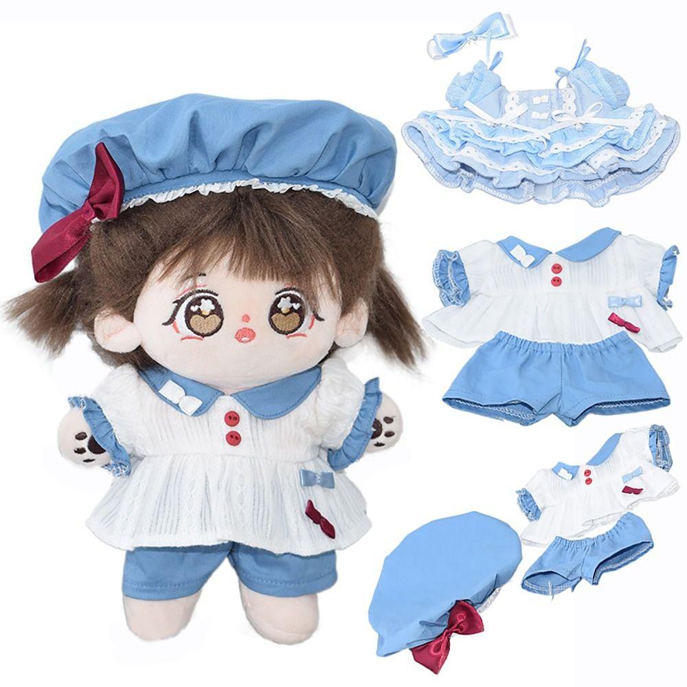 Lace Miniature Princess Dress Blue&white Doll Clothes Gift Doll Dress Suit Cotton Stuffed Dolls 3-10cm
Lace Miniature Princess Dress Blue&white Doll Clothes Gift Doll Dress Suit Cotton Stuffed Dolls 3-10cm