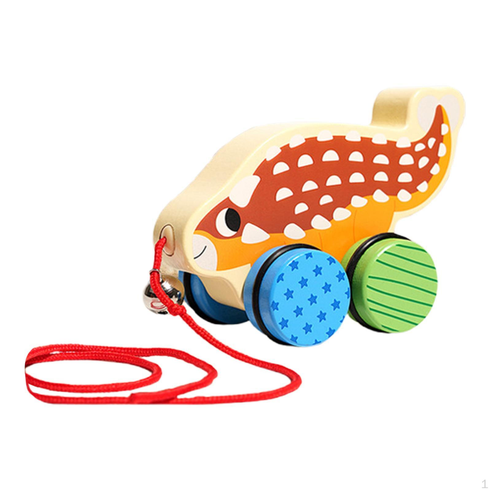 Игрушка-каталка с животными на веревочке для малышей и детей постарше Ankylosaur
Игрушка-каталка с животными на веревочке для малышей и детей постарше Ankylosaur