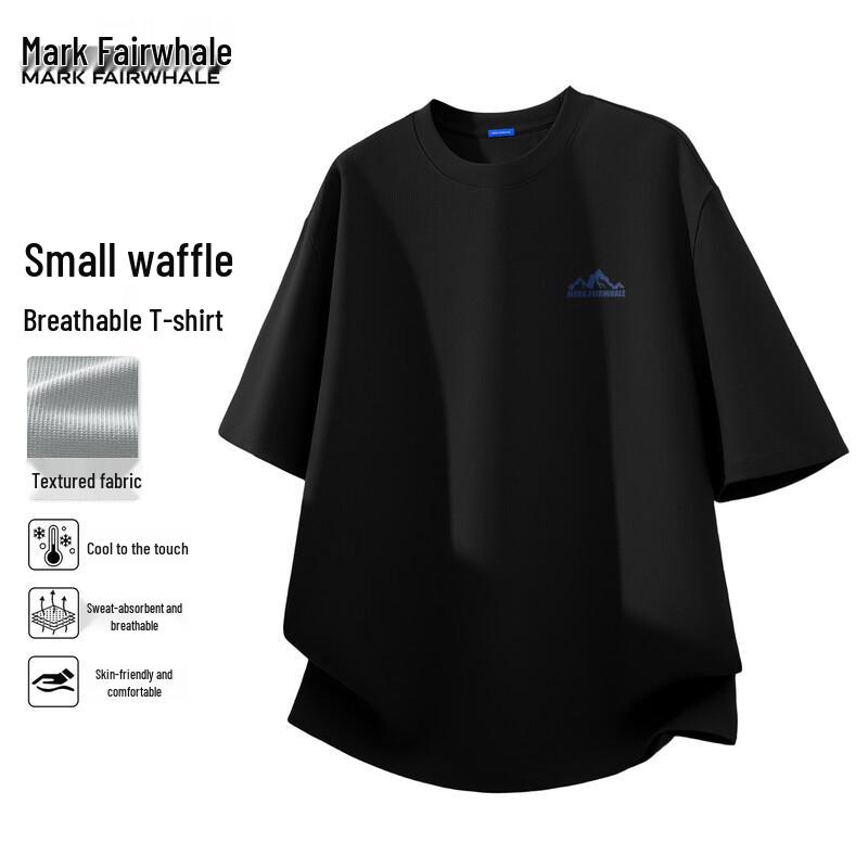 Mark Fairwhale Men s Ice Silk Waffle Short Sleeve T-Shirt M
Mark Fairwhale Men s Ice Silk Waffle Short Sleeve T-Shirt M