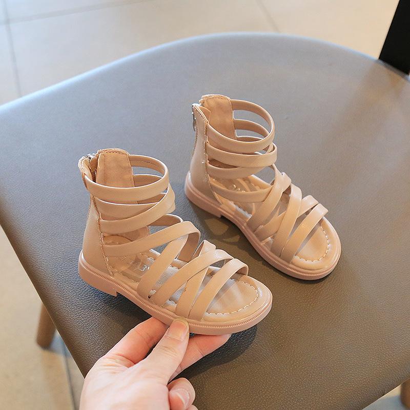 Children Roman Sandals For Girls Baby And Toddler Summer Solid Color Princess Shoes Infant Kids Hightop Open Toe Zip Sandals 23
Children Roman Sandals For Girls Baby And Toddler Summer Solid Color Princess Shoes Infant Kids Hightop Open Toe Zip Sandals 23