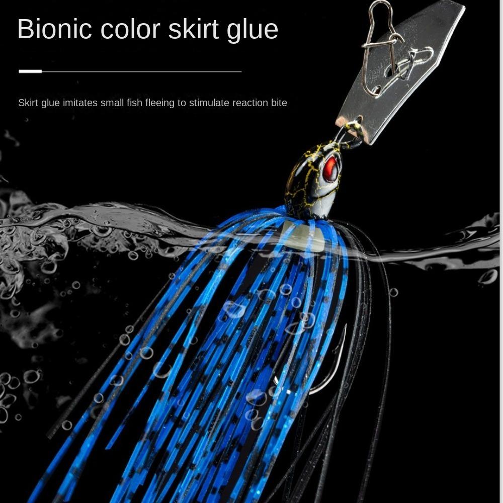 Chatter Buzzbait 5g 7g Spinner Bait 2024 Beard Fishing Lure Sea Fishing 7g-Color D
Chatter Buzzbait 5g 7g Spinner Bait 2024 Beard Fishing Lure Sea Fishing 7g-Color D