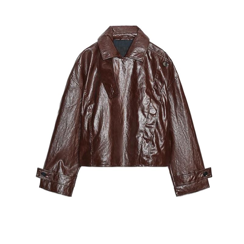 Осень Новая Женская Одежда Ретро Ленивый Стиль Куртка Топы Яркий Лацкан Длинные Рукава Верхняя Одежда 3548245 Dark brown L
Осень Новая Женская Одежда Ретро Ленивый Стиль Куртка Топы Яркий Лацкан Длинные Рукава Верхняя Одежда 3548245 Dark brown L