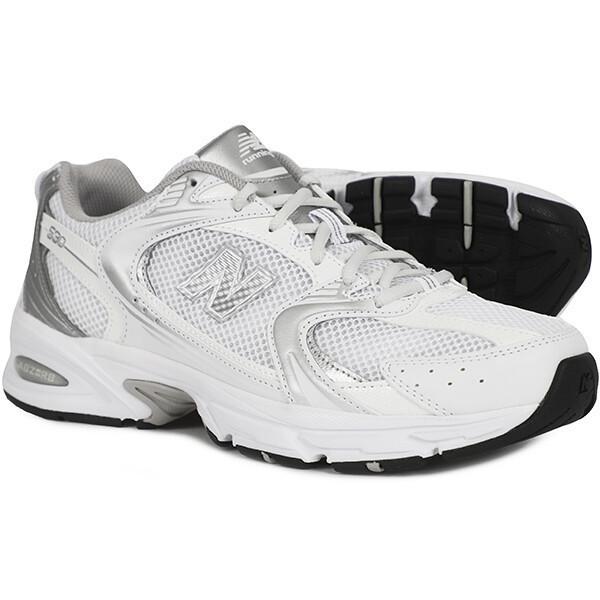 New Balance 530 Munsell White Silver Metallic MR530EMA/230
New Balance 530 Munsell White Silver Metallic MR530EMA/230